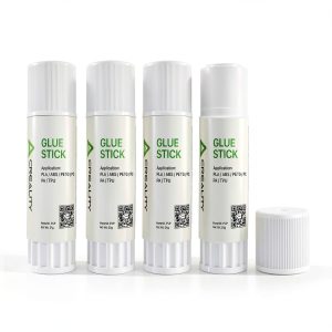 Creality 3D Printer Glue Sticks PVP Solid Glue Sticks for 3D Printing Hot Bed Build Plate, Enhanced Adhesion Reduces Warping for Filament, 3D Printer Adhesive for PLA/ABS/PETG/PC/PA/TPU, 4 Pack-0